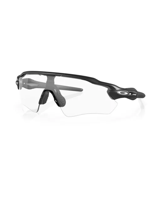 Спортивні фотохромні окуляри OAKLEY Radar EV Path OO9208-1338 Steel/Clear Black Iridium Photocromic, Линза: Clear Black Iridium Photocromic 