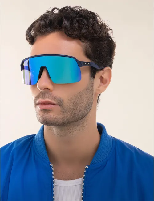 Спортивные очки OAKLEY Sutro Lite OO9463-0639 Matte Navy/Prizm Sapphire, Линза: Prizm Sapphire – изображение 7