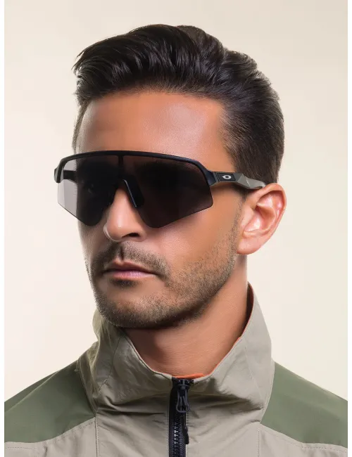 Спортивні окуляри OAKLEY Sutro Lite Sweep OO9465-0339 Matte Black/ Prizm Black, Лінза: Prizm Black – зображення 7