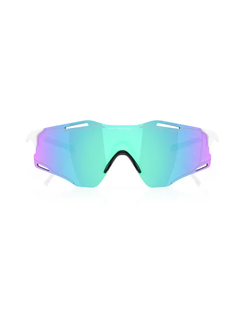 Спортивные очки OAKLEY Cybr Zero OO9512D-0239 Bianco lucido/Prizm Sapphire, Линза: Prizm Sapphire – изображение 2