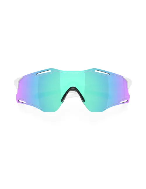 Спортивные очки OAKLEY Cybr Zero OO9512D-0239 Bianco lucido/Prizm Sapphire, Линза: Prizm Sapphire – изображение 6