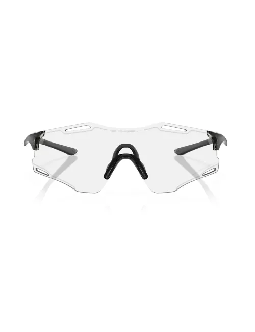Спортивні фотохромні окуляри OAKLEY Cybr Zero OO9512D-0639 Polished Black/Clear Photochromic 50% Black Iridium, Лінза: Clear Black Iridium Photocromic – зображення 2