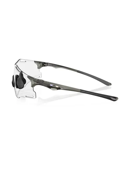 Спортивні фотохромні окуляри OAKLEY Cybr Zero OO9512D-0639 Polished Black/Clear Photochromic 50% Black Iridium, Лінза: Clear Black Iridium Photocromic – зображення 3