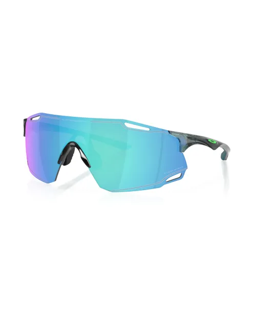 Спортивні окуляри OAKLEY Сybr Dyno OO9513D-0239 Polished Black/Prizm Sapphire, Лінза: Prizm Sapphire 