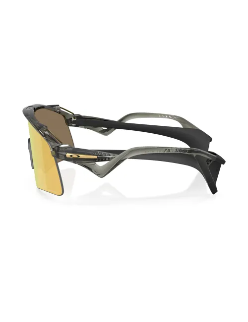 Спортивные очки OAKLEY Stunt Wing OO9519-0241 Grey Smoke/Prizm 24k, Линза: Prizm 24k – изображение 3