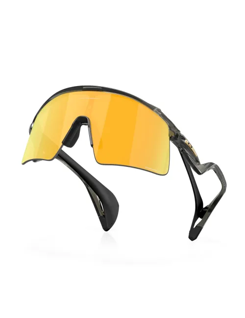Спортивные очки OAKLEY Stunt Wing OO9519-0241 Grey Smoke/Prizm 24k, Линза: Prizm 24k – изображение 4