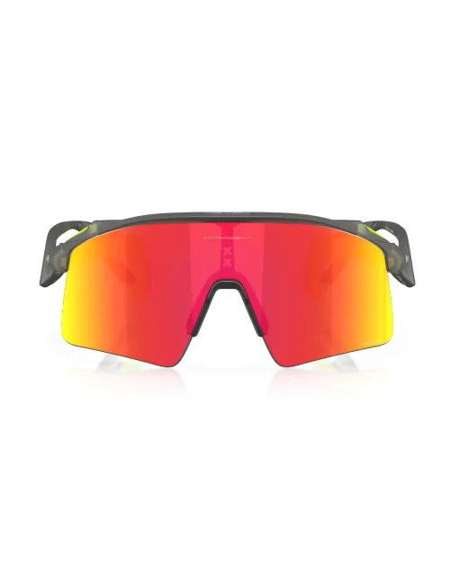 Спортивные очки OAKLEY Stunt Wing OO9519-0441 Matte Grey Smoke/Prizm Ruby, Линза: Prizm Ruby – изображение 2